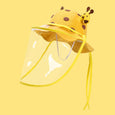 Alex + Nova Giraffe Baby Bucket Hat with Removable Face Shield - Alex + Nova
