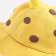 Alex + Nova Giraffe Baby Bucket Hat with Removable Face Shield - Alex + Nova