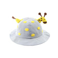 Alex + Nova Giraffe Baby Bucket Hat with Removable Face Shield - Alex + Nova