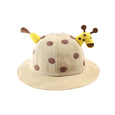 Alex + Nova Giraffe Baby Bucket Hat with Removable Face Shield - Alex + Nova