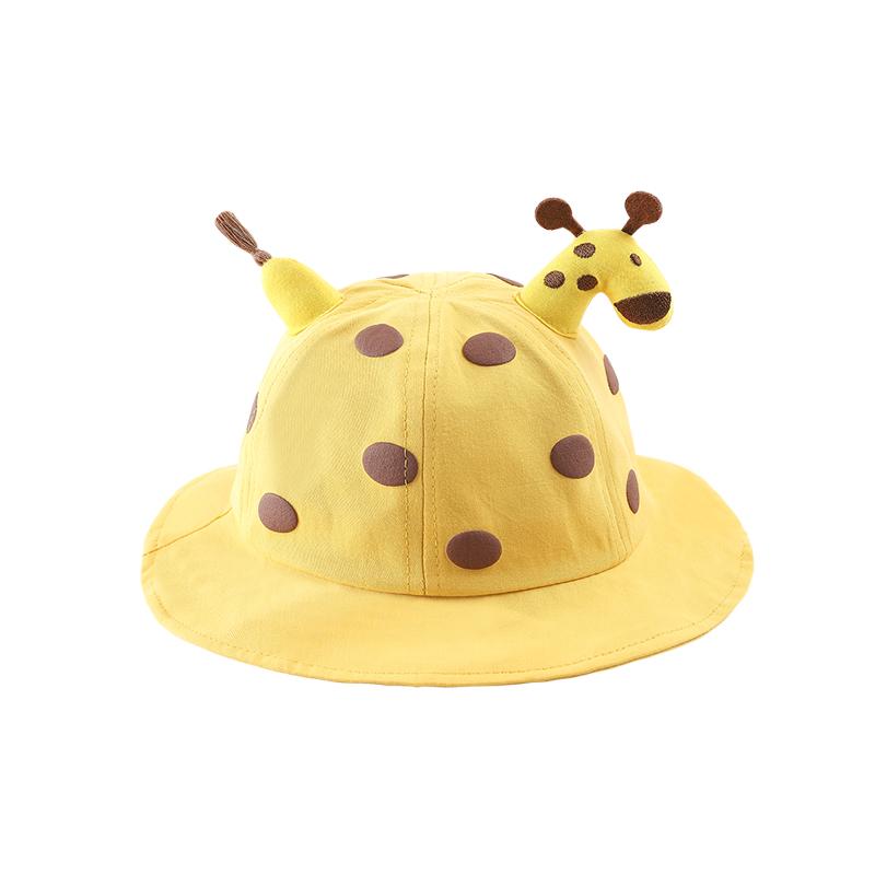 Alex + Nova Giraffe Baby Bucket Hat with Removable Face Shield - Alex + Nova