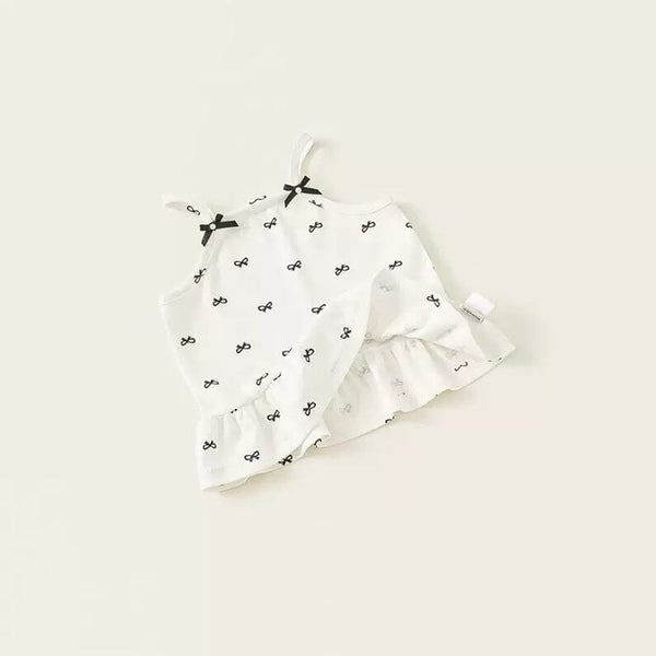 Bowknot Summer Ruffle Tank Top Top Alex + Nova 
