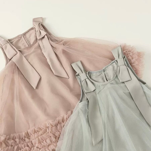 Fairy Bloom Tulle Princess Dress with Detachable Bow Dresses Alex + Nova 
