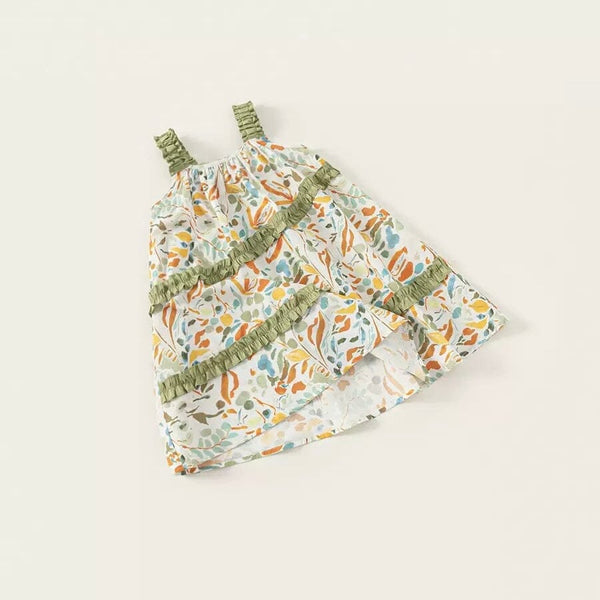 Meadow Bloom Ruffle Strap Dress Dresses Alex + Nova 