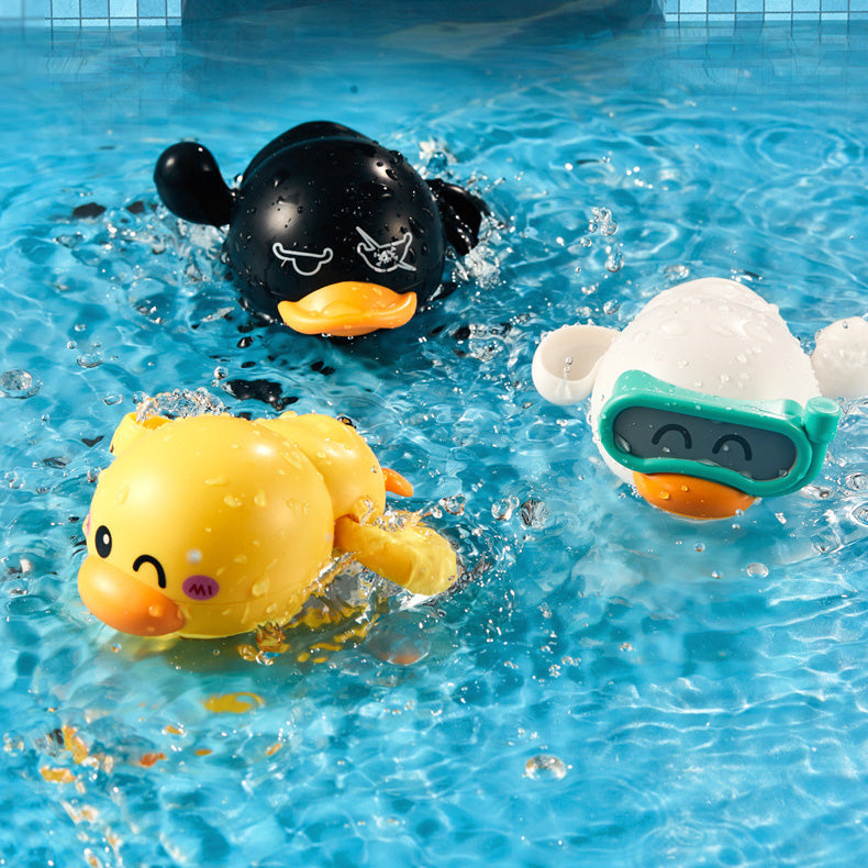 Duckling Wind Up Swimming Bath Toys Set [4PC] Alex + Nova