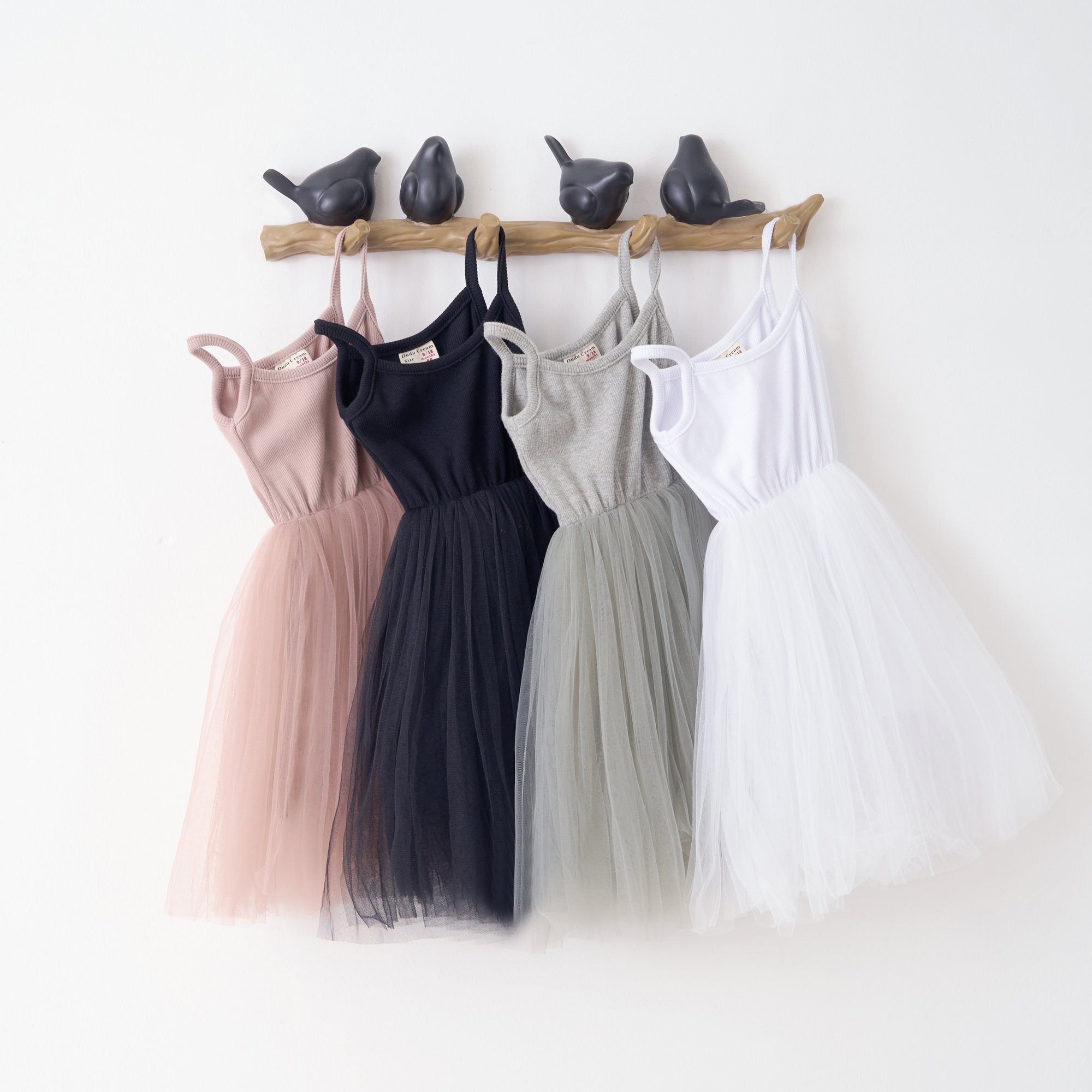 Belle Princess Tutu Dress 12-18 Months / White Belle Princess Tutu Dress 12-18 Months / White